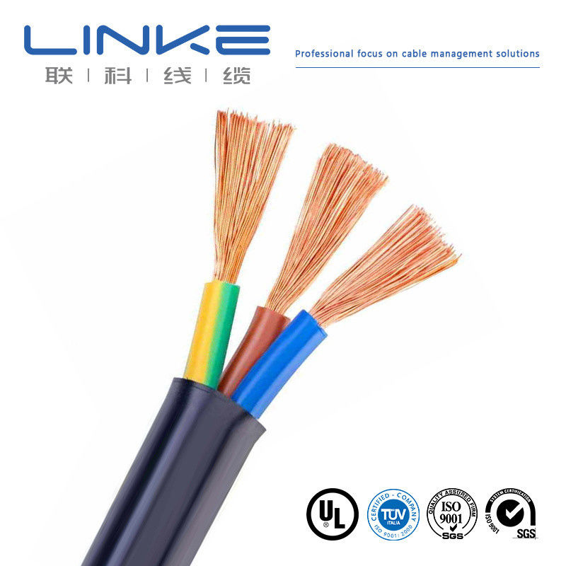 Cabo robótico compacto certificado UL2586 com isolamento de PVC para cadeia de arrastamento e painéis de controle