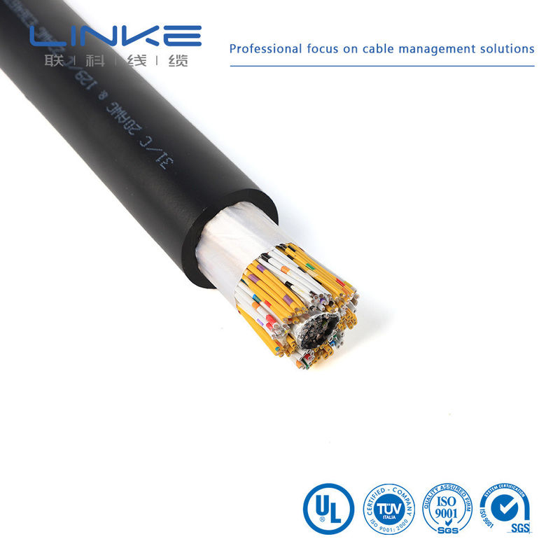 Cabos de alta tensão circulares UL 2464 para veículos elétricos