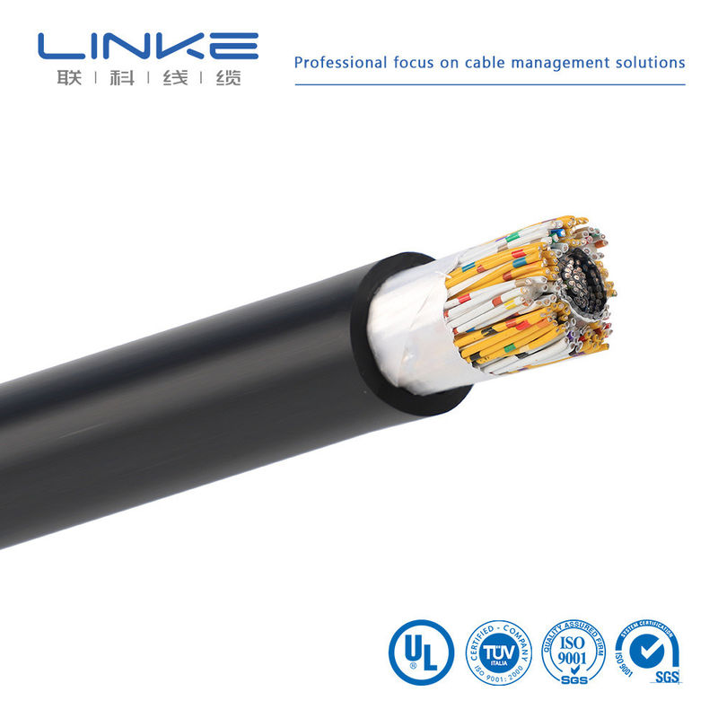 Cabo de controlo do equipamento de comunicação UL com núcleo de cobre flexível e isolamento em PVC