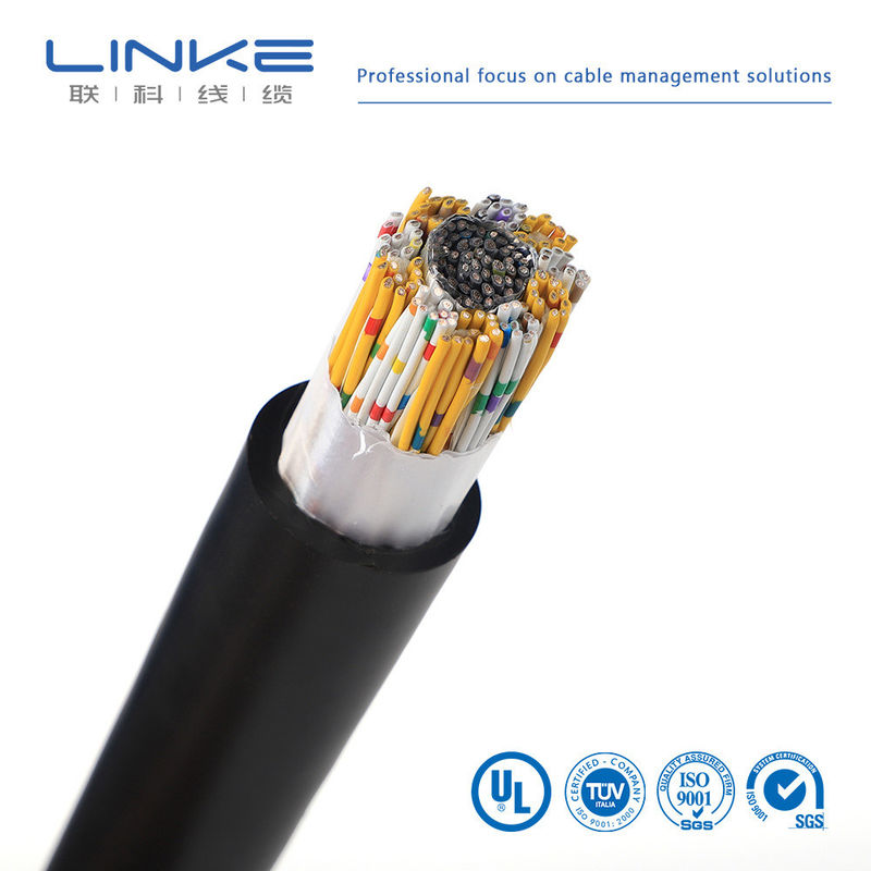 Cabo de controlo do equipamento de comunicação UL com núcleo de cobre flexível e isolamento em PVC