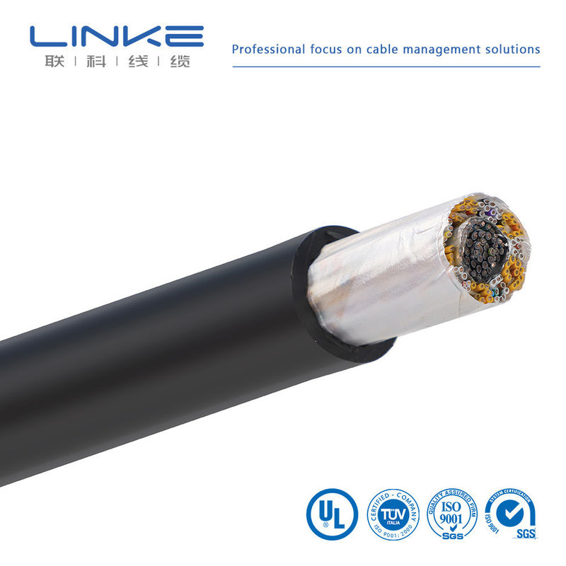 Cabo de controlo do equipamento de comunicação UL com núcleo de cobre flexível e isolamento em PVC