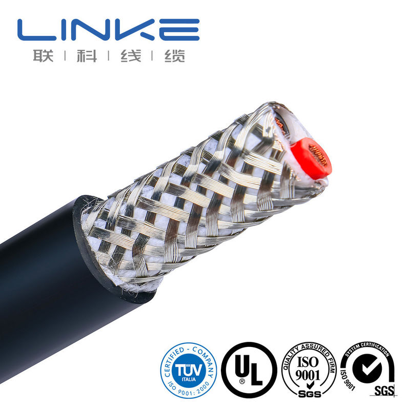UL2661 Cabo de PVC Cabo Multicore com Cable de chapéu trançado de folha de alumínio blindado