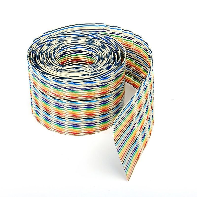Cable plano de cobre flexível para conectores IDC