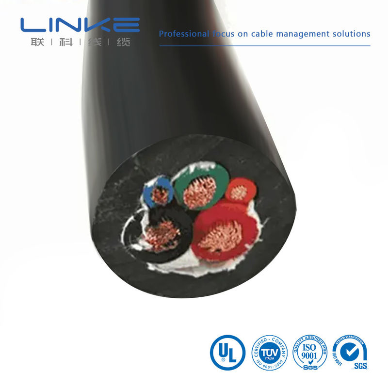 16A 3G2.5mm2+2*0.5mm2 Cabo de Carregamento de Veículos Elétricos de Cobre Em Lata