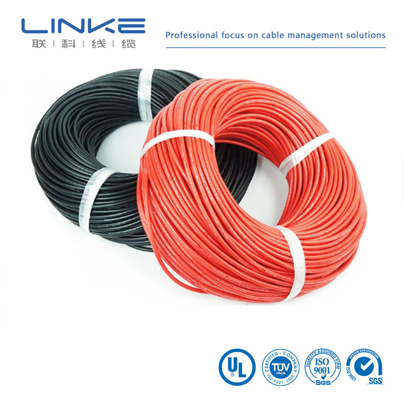 Cabos de silicone de cobre enlatado com alta flexibilidade e tensão de 500 V