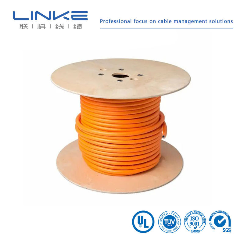 Cabo de borracha de silicone de cobre enlatado UL3858 Cabo de alimentação de alta tensão