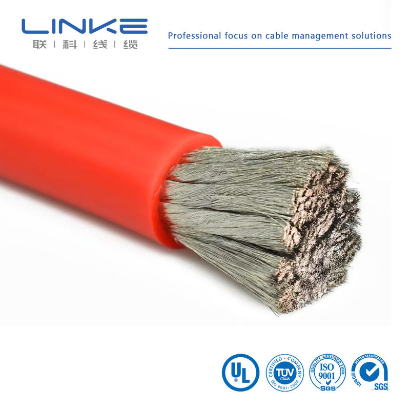 Super flexível Hig Silicone Wire Retardante de Chama Resistente ao Calor Silicone Wire 10awg 8awg 6awg 4awg 2awg