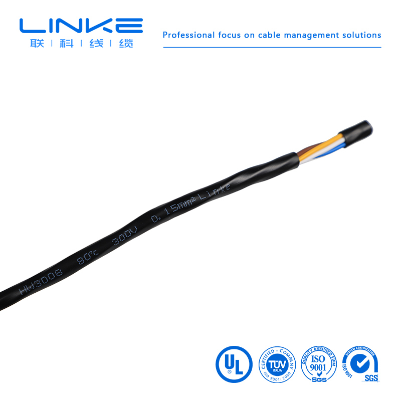 Copper Conductor Royal Cord Flexible Cable RVV, 2 3 4 5 Core 0.75 1 1.5 2.5 4 6mm Electrical Cable Wire H05VV-F Power Cable