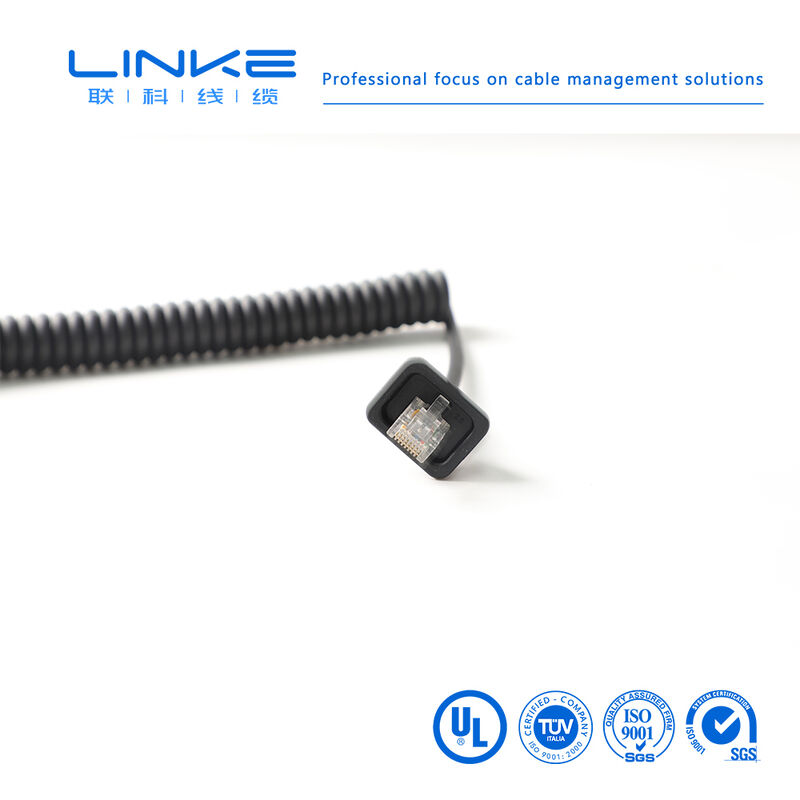 Cabo de Rede Industrial Blindado Gigabit Categoria 6 com Conector RJ45 para Ethernet Industrial