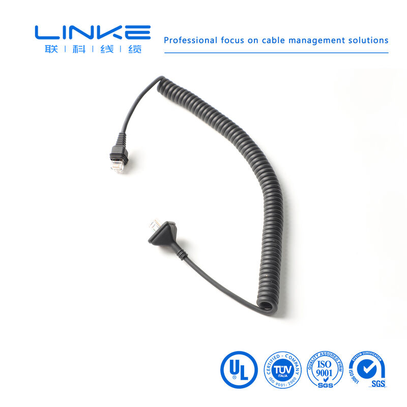 Cabo de Rede Industrial Blindado Gigabit Categoria 6 com Conector RJ45 para Ethernet Industrial