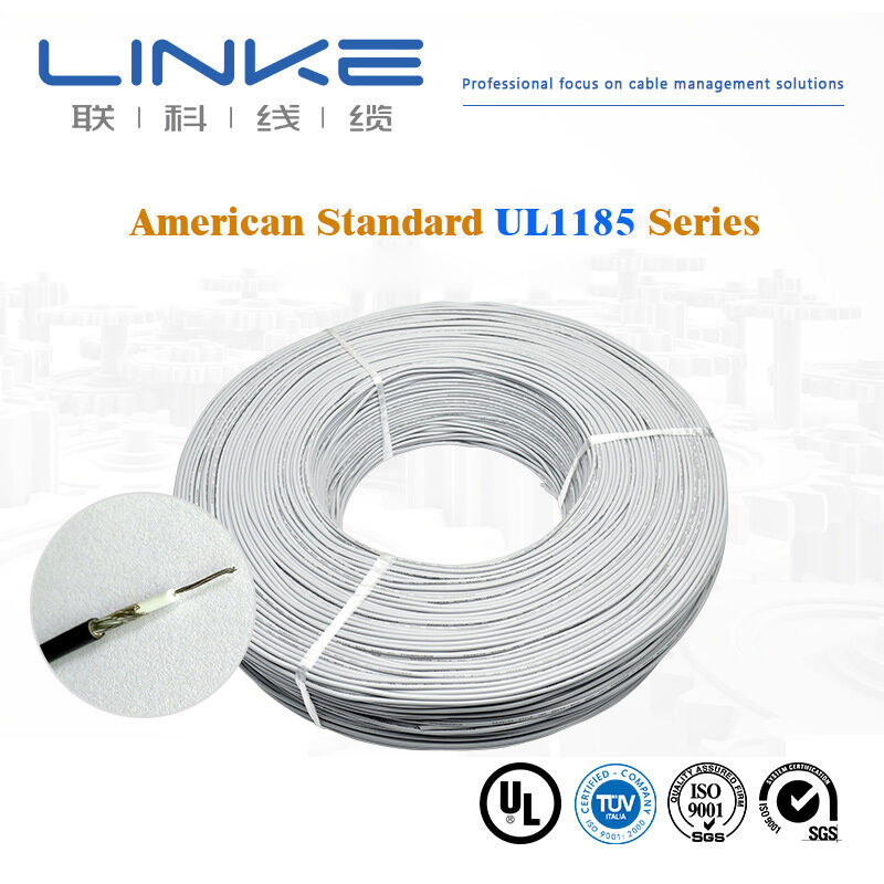 Awm 1185 Cable de sinal blindado de núcleo único blindado 18AWG 20AWG