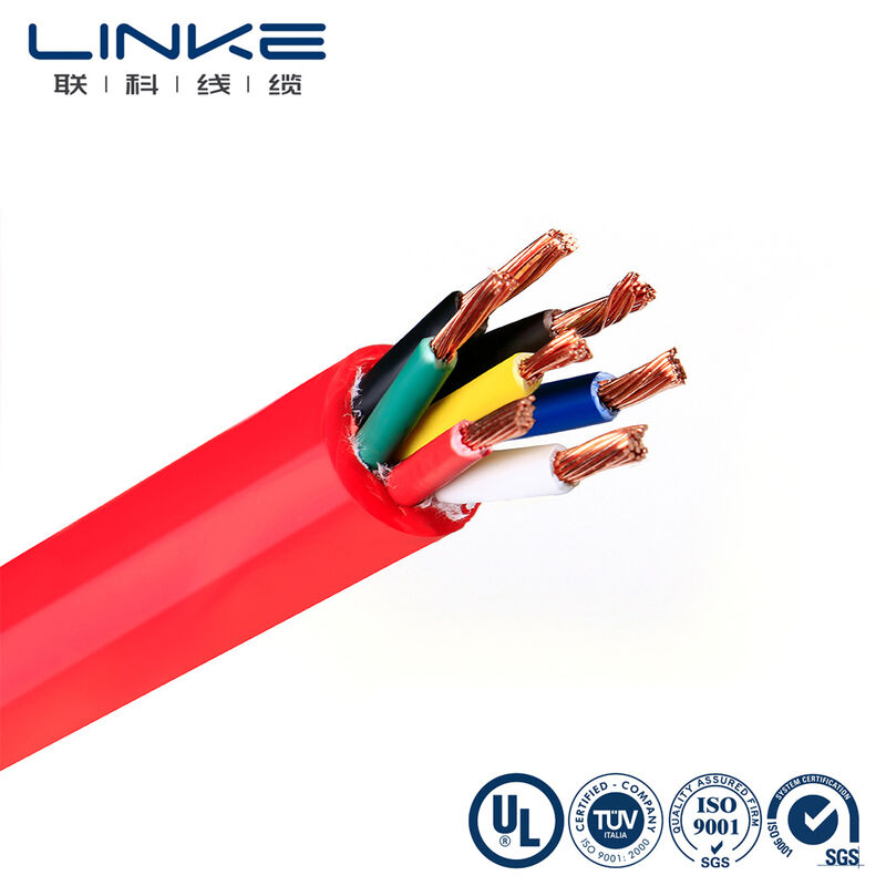 300V corrente multi-núcleo condutor de cobre enrolado PVC isolamento veículo elétrico estação de carregamento cabo de alimentação